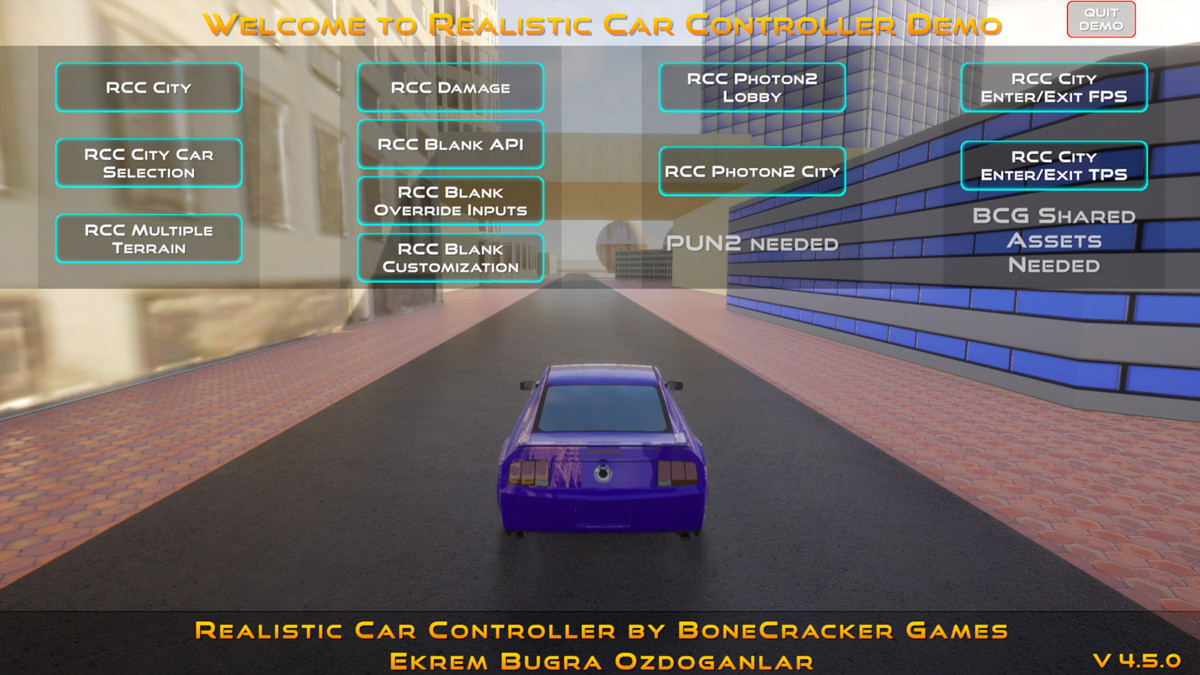 Realistic Car Controller