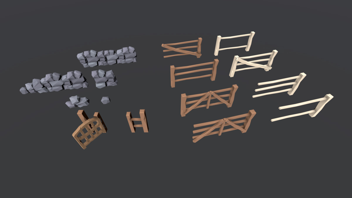STYLIZED Low Poly Fantasy Bundle Vol. 2