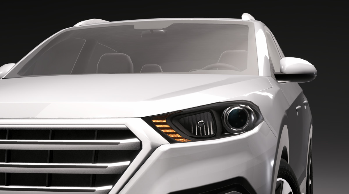 Realistic Car - SUV Compact Mid-2010s