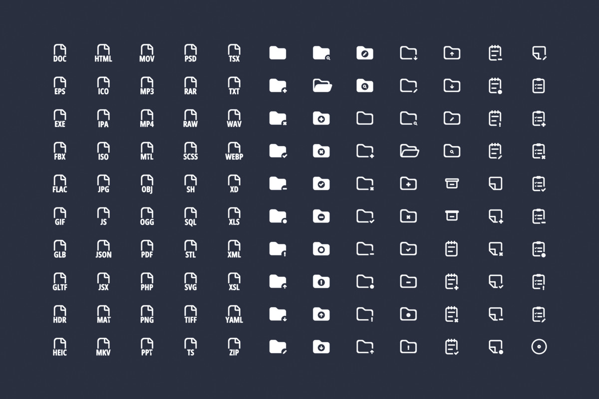 Low Poly 3D Icons - User Interface