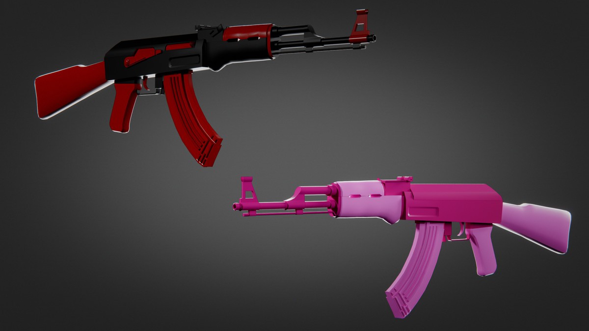 Ultimate Weapon Pack — 23 Guns + 943 Skins (Low Poly, Stylized, FPS/TPS Ready)