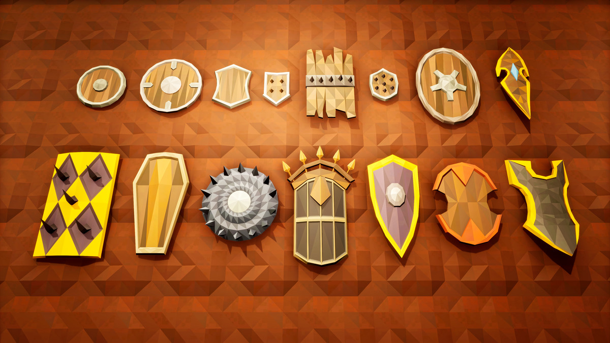 Low Poly Fantasy Weapons Pack
