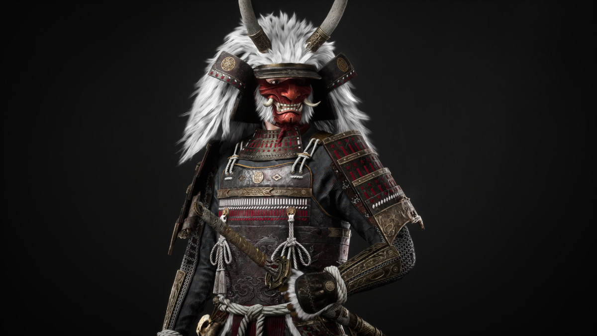 White Oni Samurai