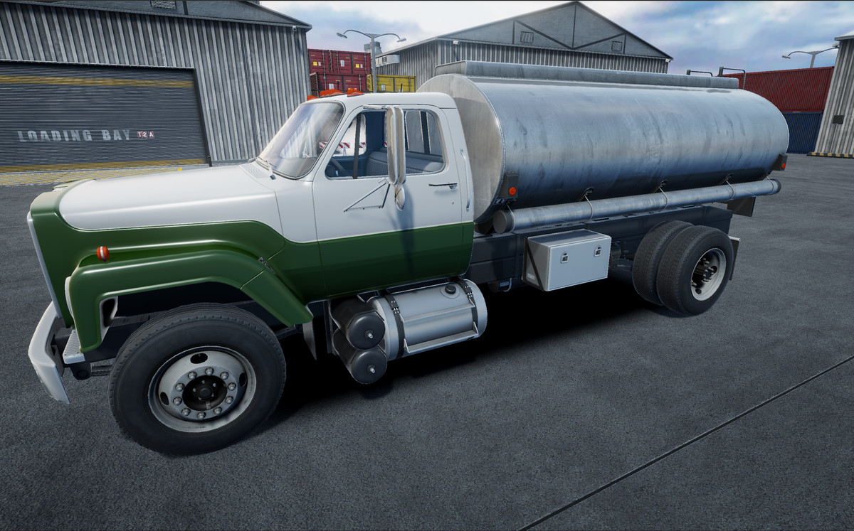 80s tanker truck