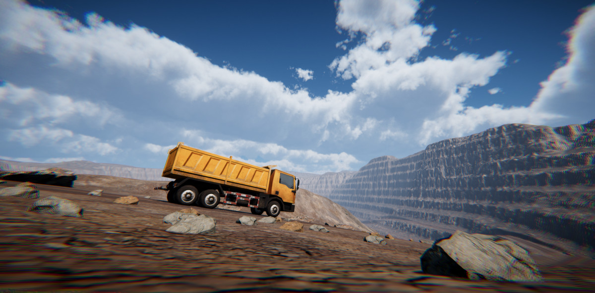 Open Pit Mine Environment