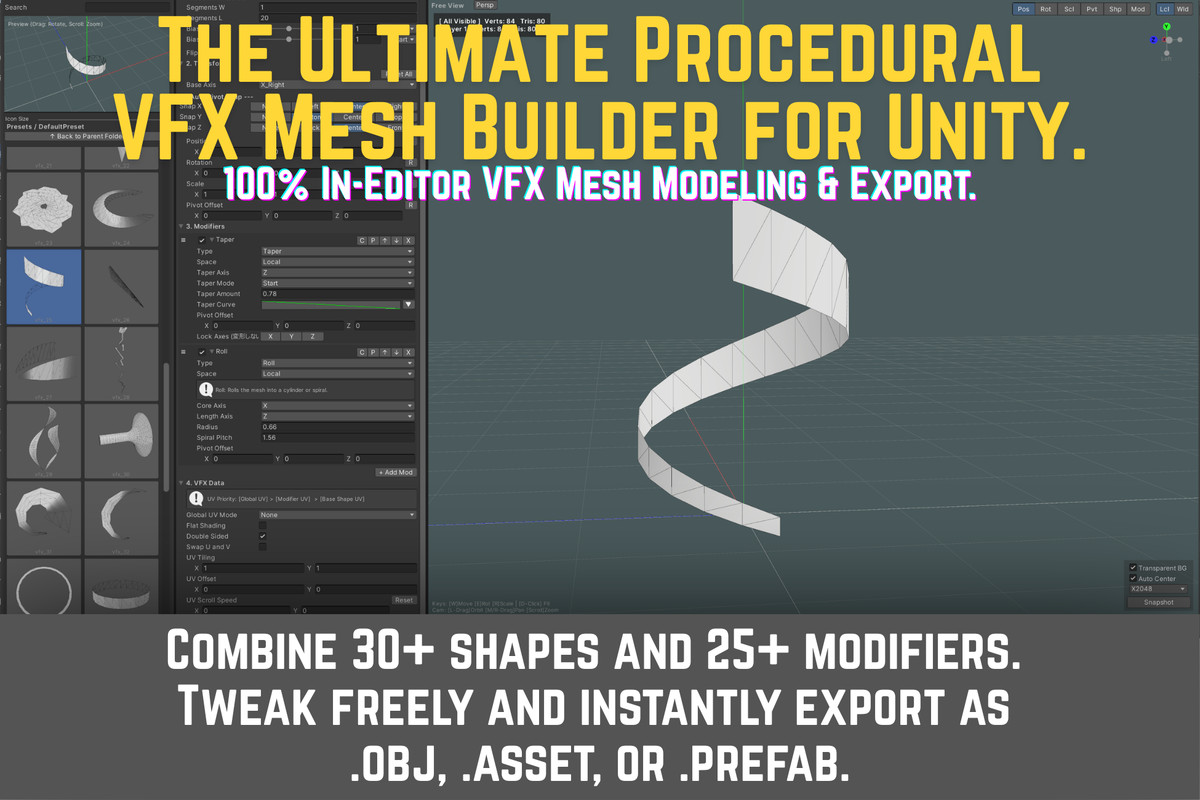 Vfx Mesh Builder