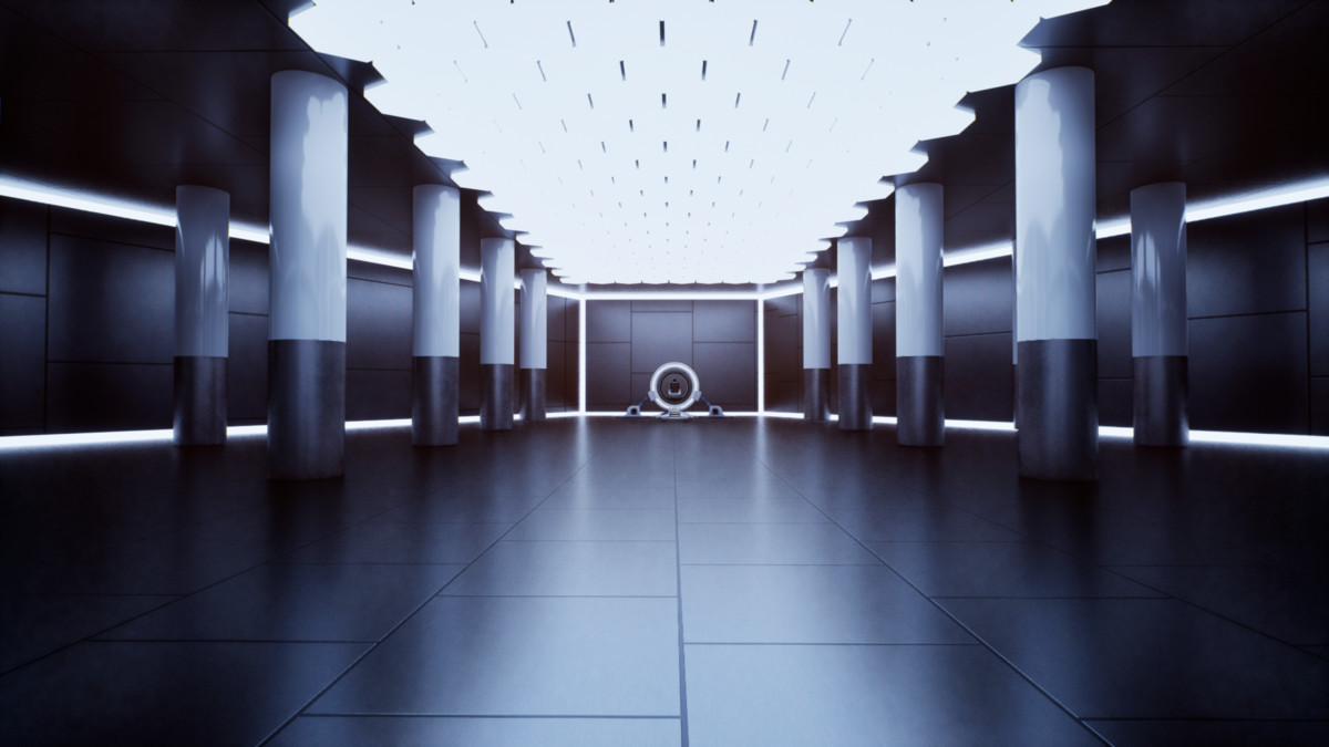 Futuristic Environment Kit Vol.3 – Sci-Fi Armory Facility