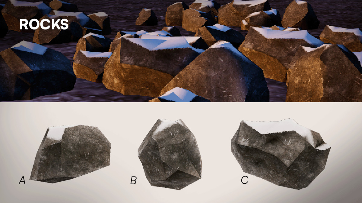 Arctic Landscape Retro