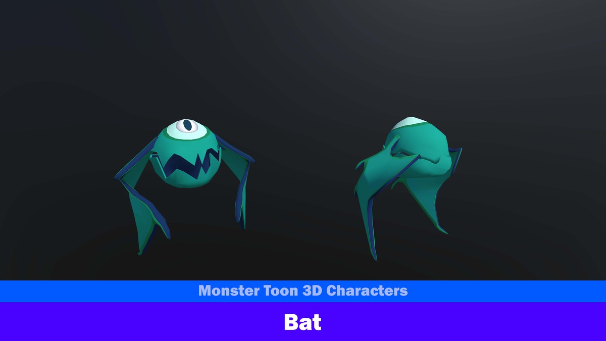 Monster Toon 3D Characters