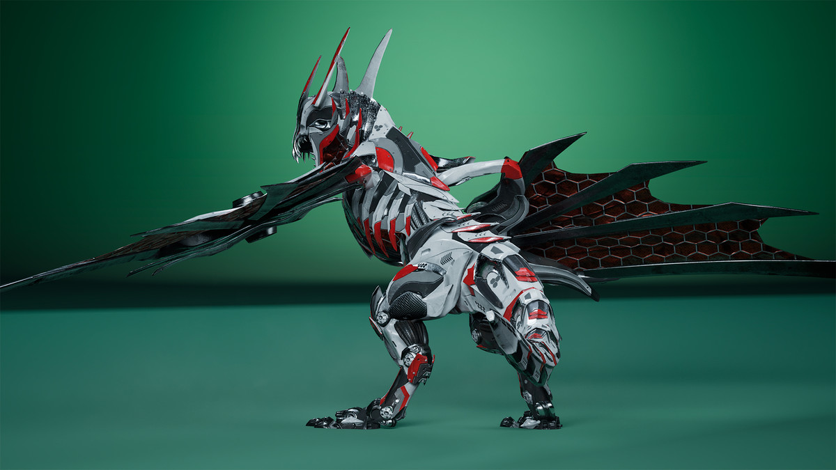 Sci-Fi Dragon Knight
