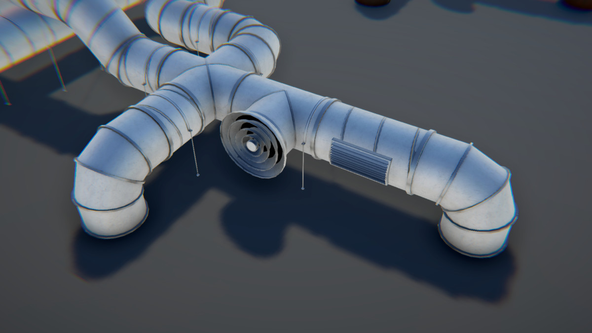 Modular Industrial Air Duct System