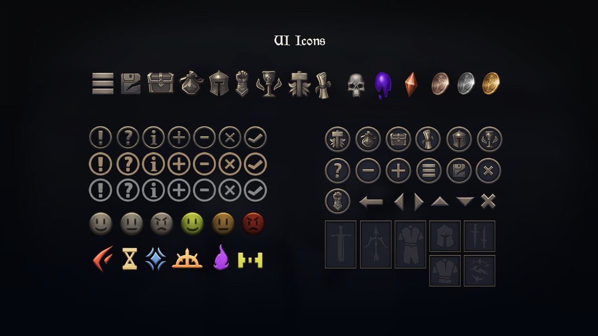 Legendary Warrior UI