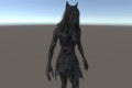 Female Werewolf - Realistic Horror Creature preview 3