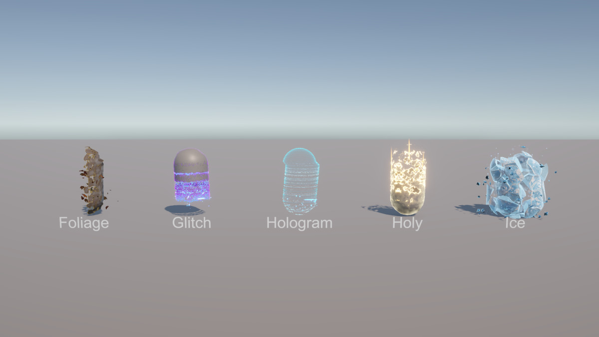 Stylized Dissolve VFX