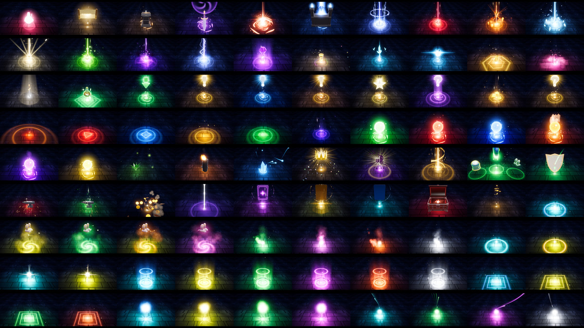 RPG Loot Feedback FX — 260+ Loot, Chest & Reward Effects