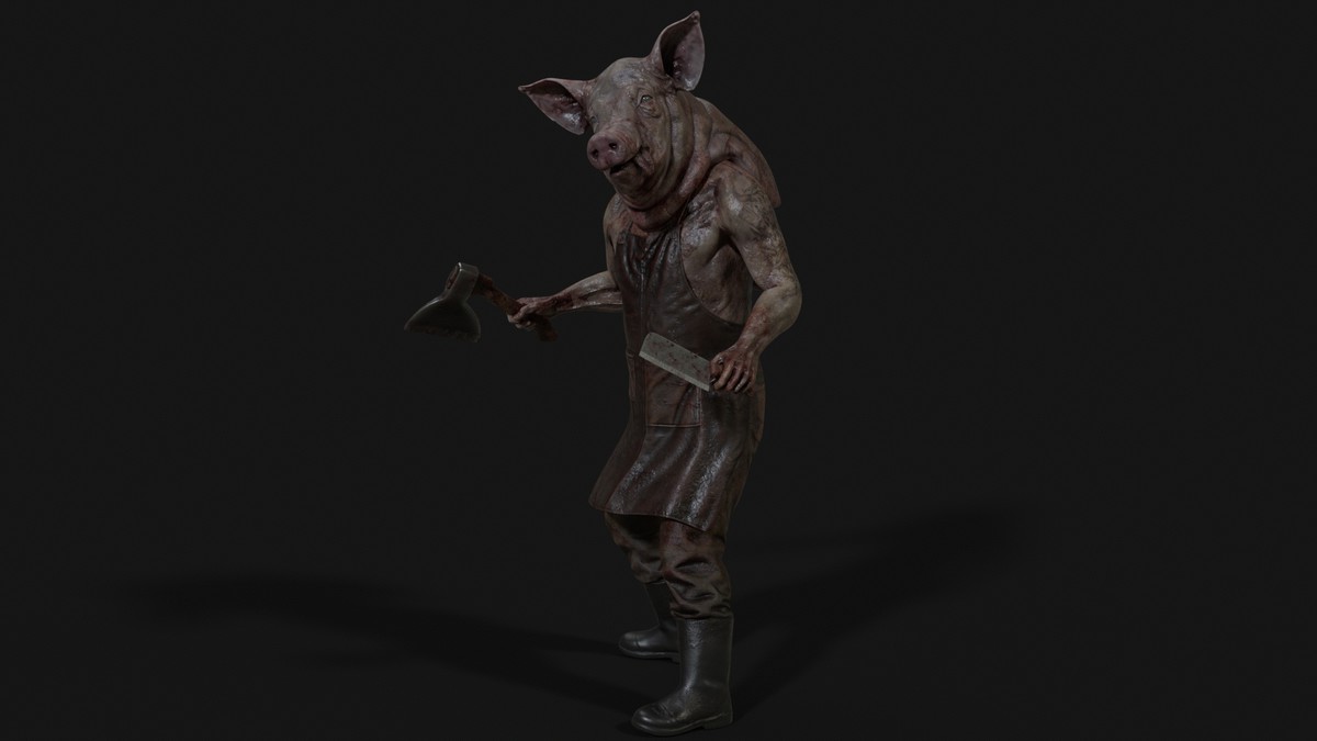 Pig-headed butcher