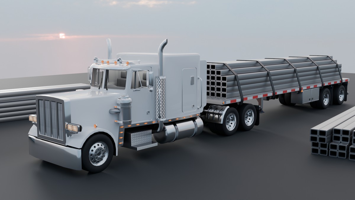 Realistic American Semi Truck Collection – 7 in 1 Pack