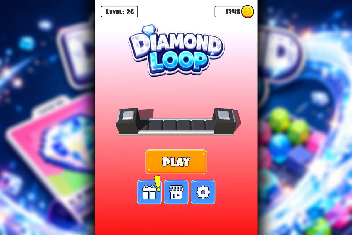 Diamond Loop Sort Puzzle - Complete Mobile Game Template