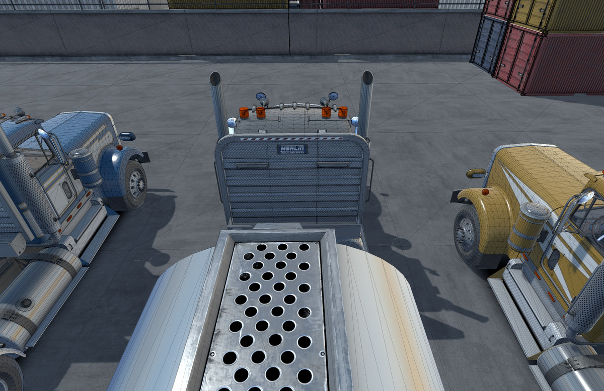 80s Semitruck Tanker