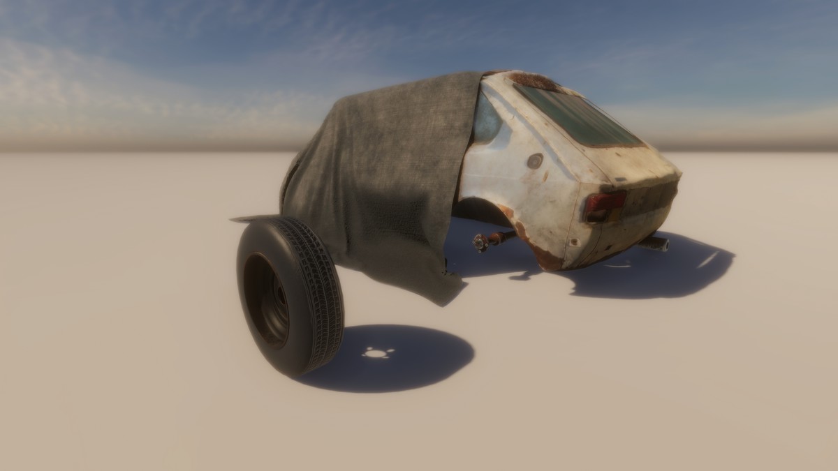 Old Fuel Gas Station