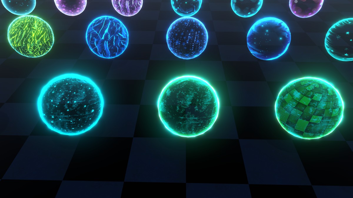 Hologram Shaders 3 in 1 (Fire, Shield, Frozen)