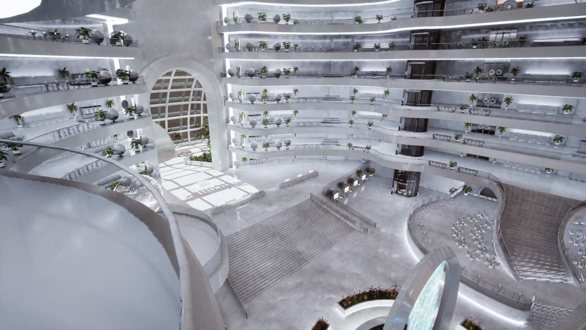 Futuristic Environment Kit Vol.1 – Sci-Fi Mega Mall