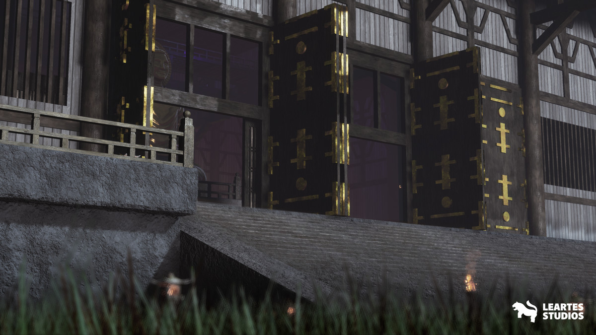 Japanese Temple Environment