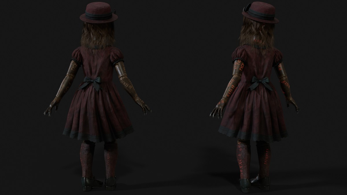 Mannequin girl — Doll and Demon Bundle