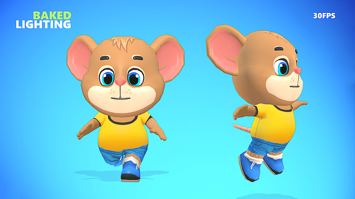 Mouse Rat Rodent Brown Animated