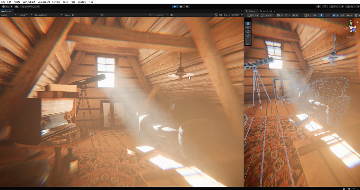 Attic (HDRP+URP)