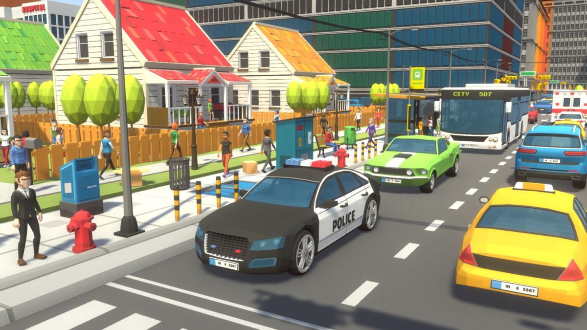 POLYGRUNT - Low Poly City Pack [3D Art]