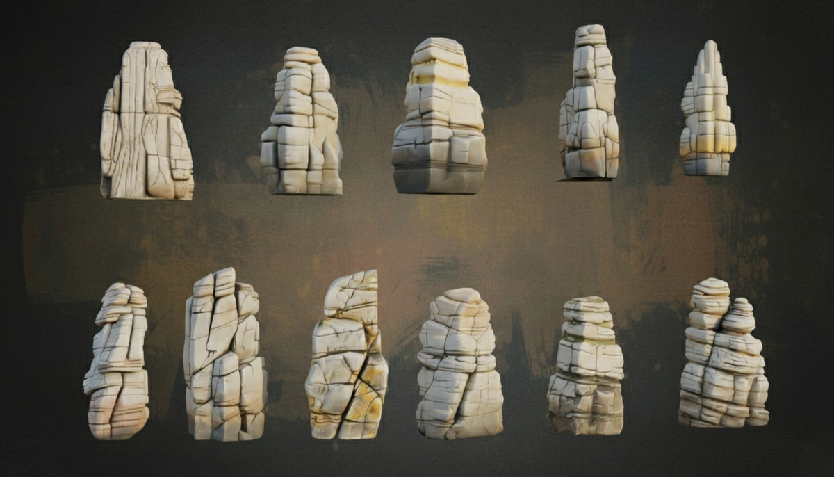 Stylized Rock Environment Collection