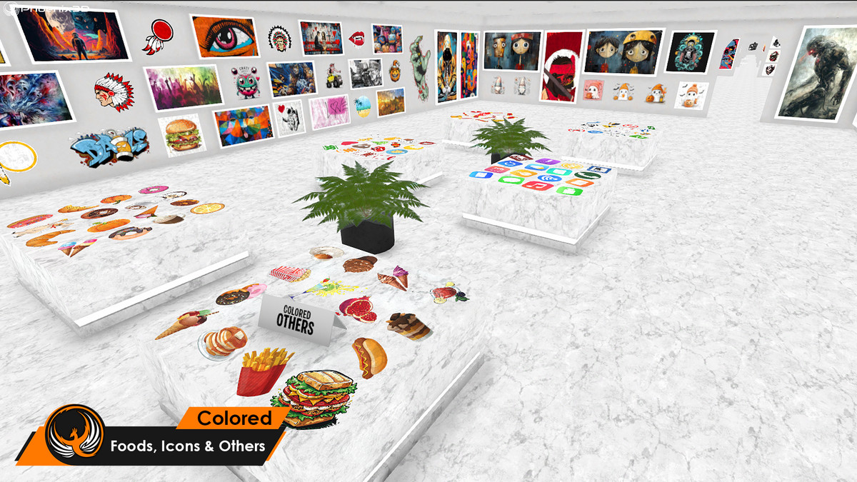 P3D: Mega Decal Textures (3500+ for Walls, Cars, and Level Design)