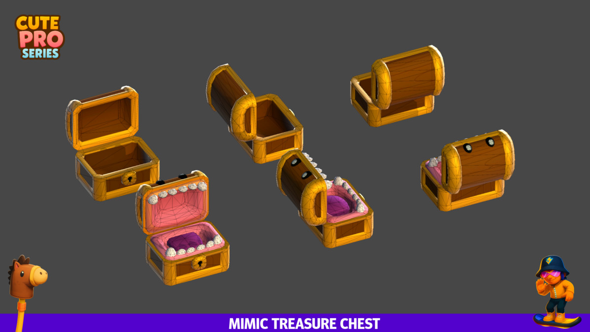 Mimic Monsters Pack Cute Pro Series