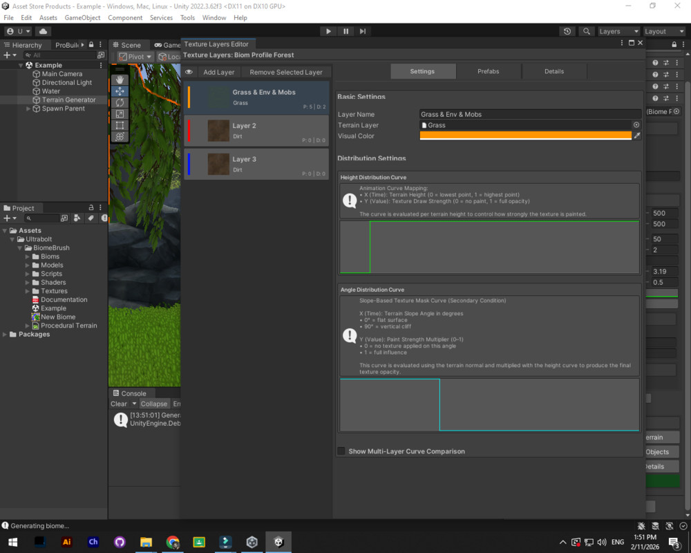 Biome Brush A Procedural Terrain Generator