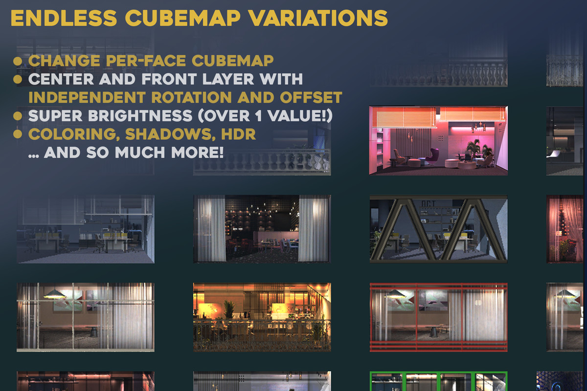 Interior Master - Atlas/Shader-Parallax Solution - for Unity6/URP