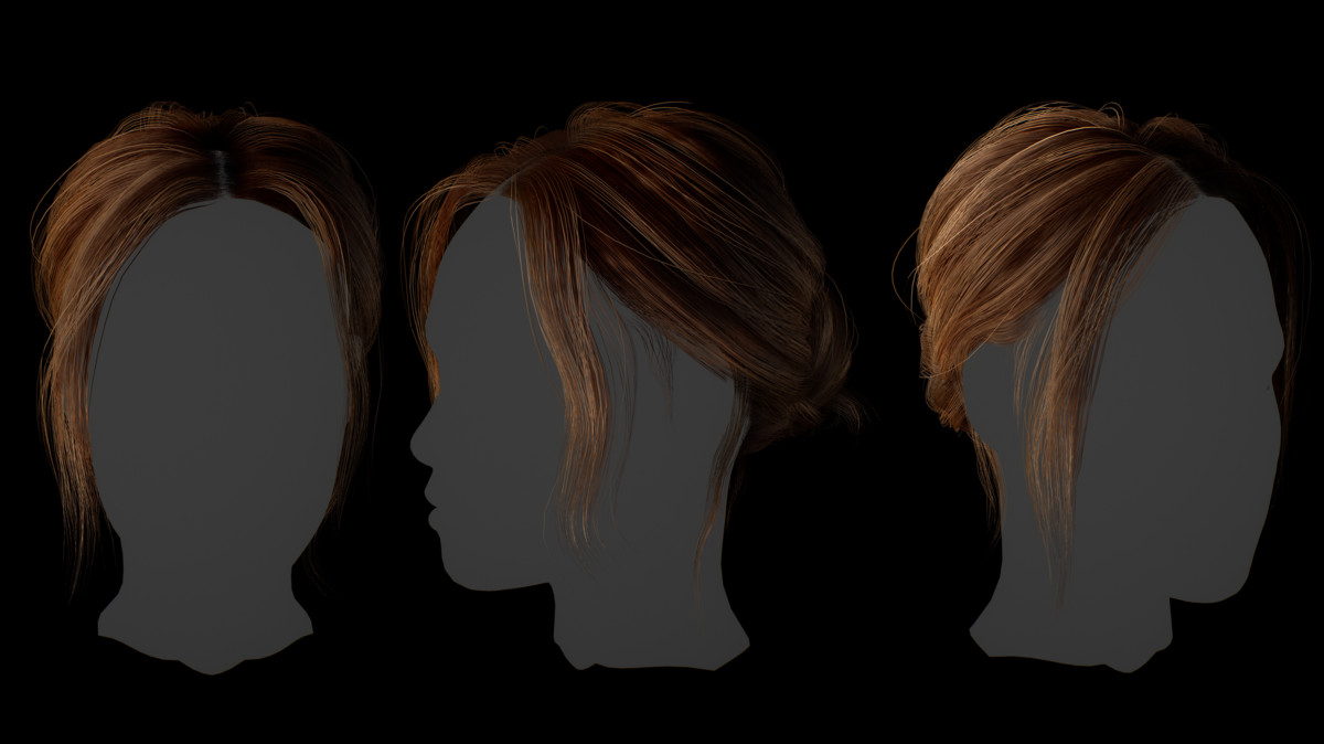 Essential Real-Time Hair Pack – Game-Ready Hairstyles for Unity
