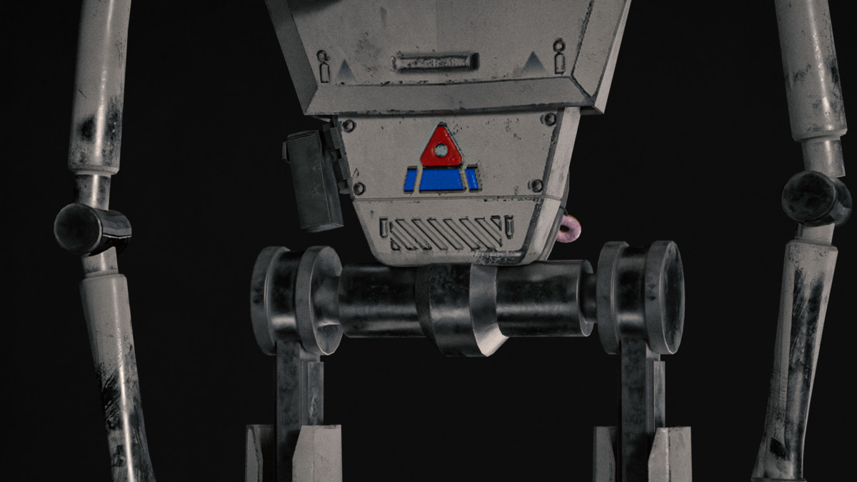 Surveillance Security Robot NPC