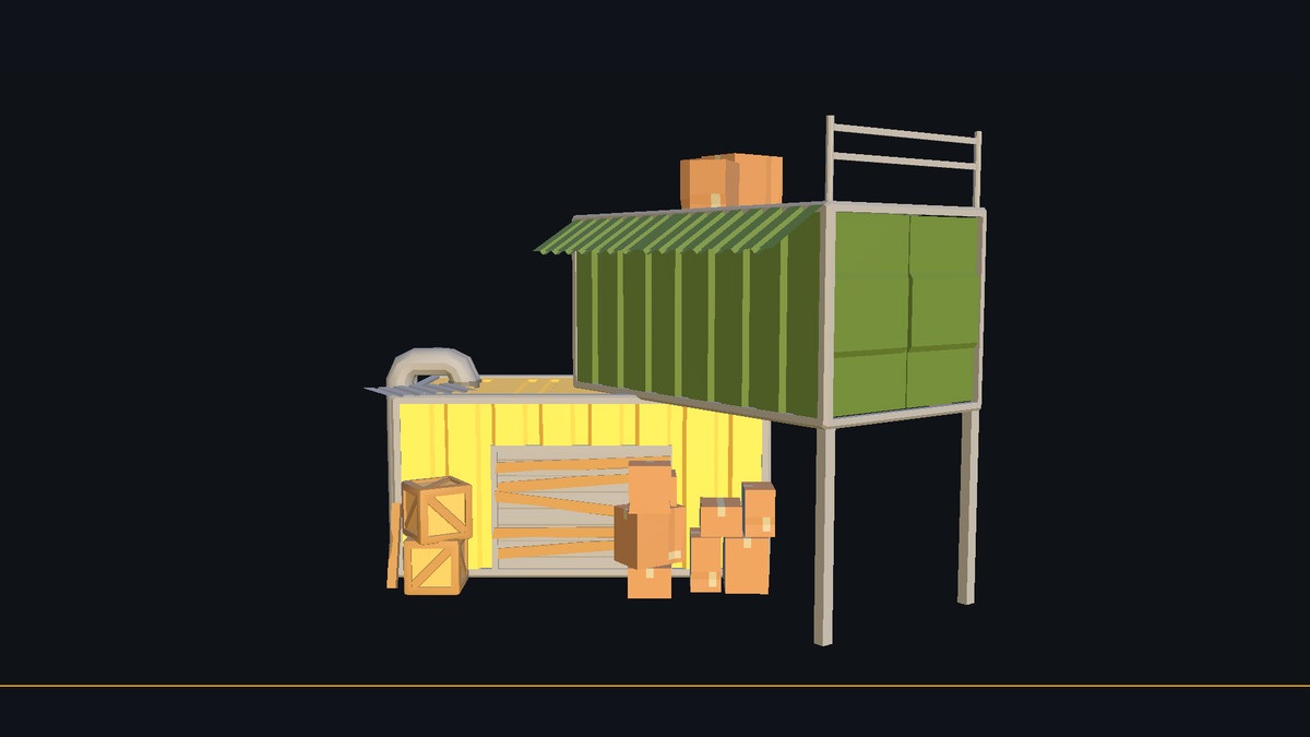 Toon Shooter Game Kit — Stylized Low Poly Action & Outpost Pack