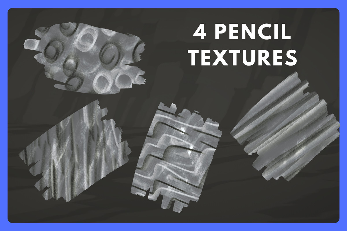 Handpainted Shader and Pencil Texture