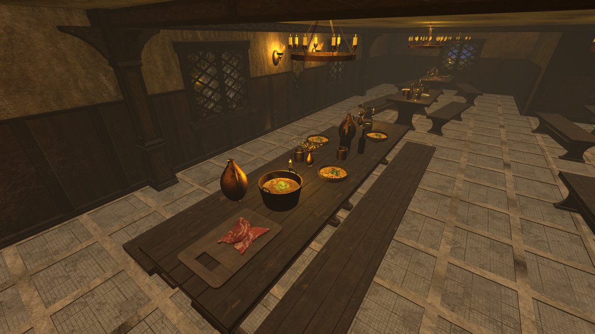 Modular Medieval Tavern + Simple Room Generator + Advanced Shaders (220 Prefabs)