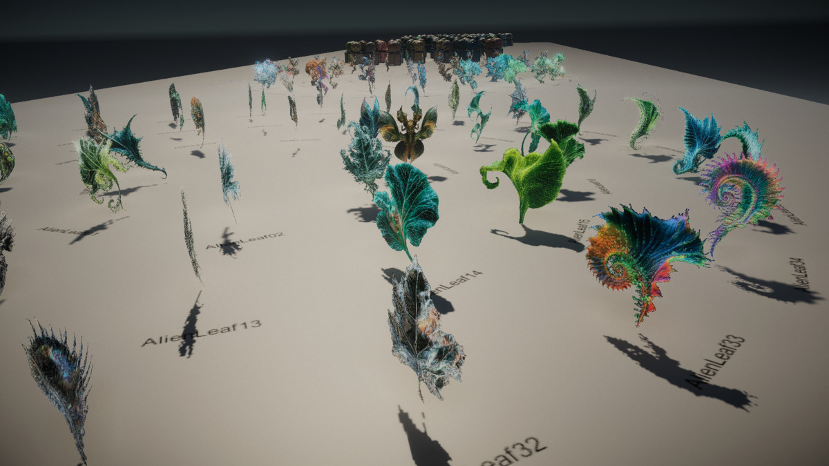 Alien Nature Materials - Foliage