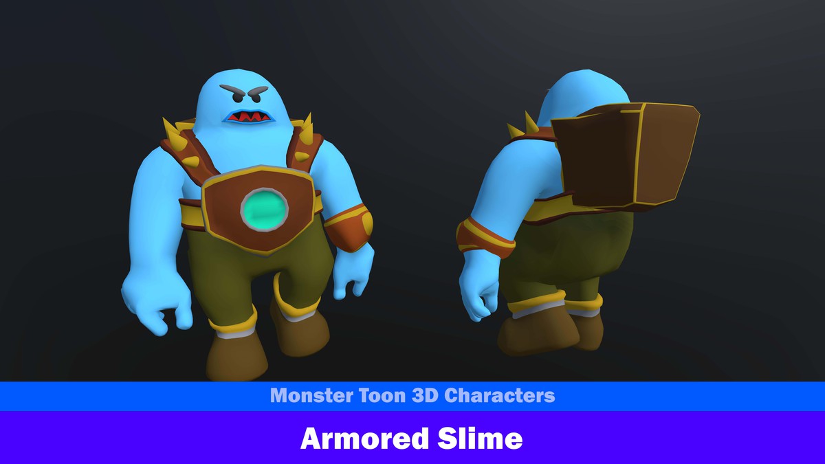 Monster Toon 3D Characters
