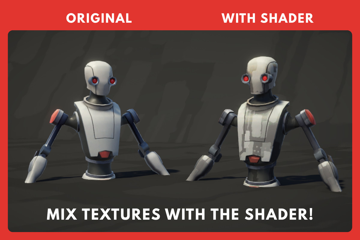 Handpainted Shader and Watercolors Textures