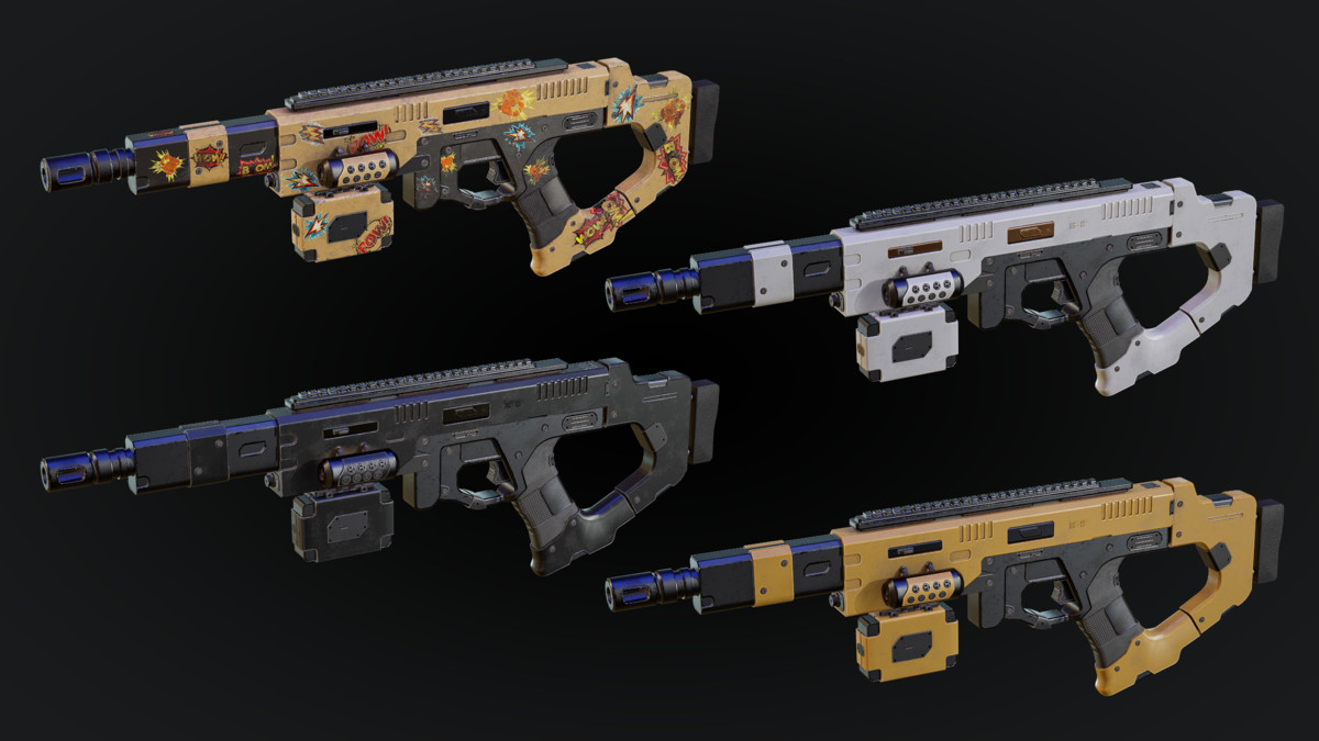Weapon IMPACT - Animated Gun Bundle