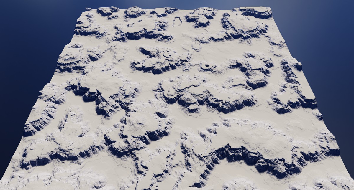 Terraced Canyon Shapes - StampIT!