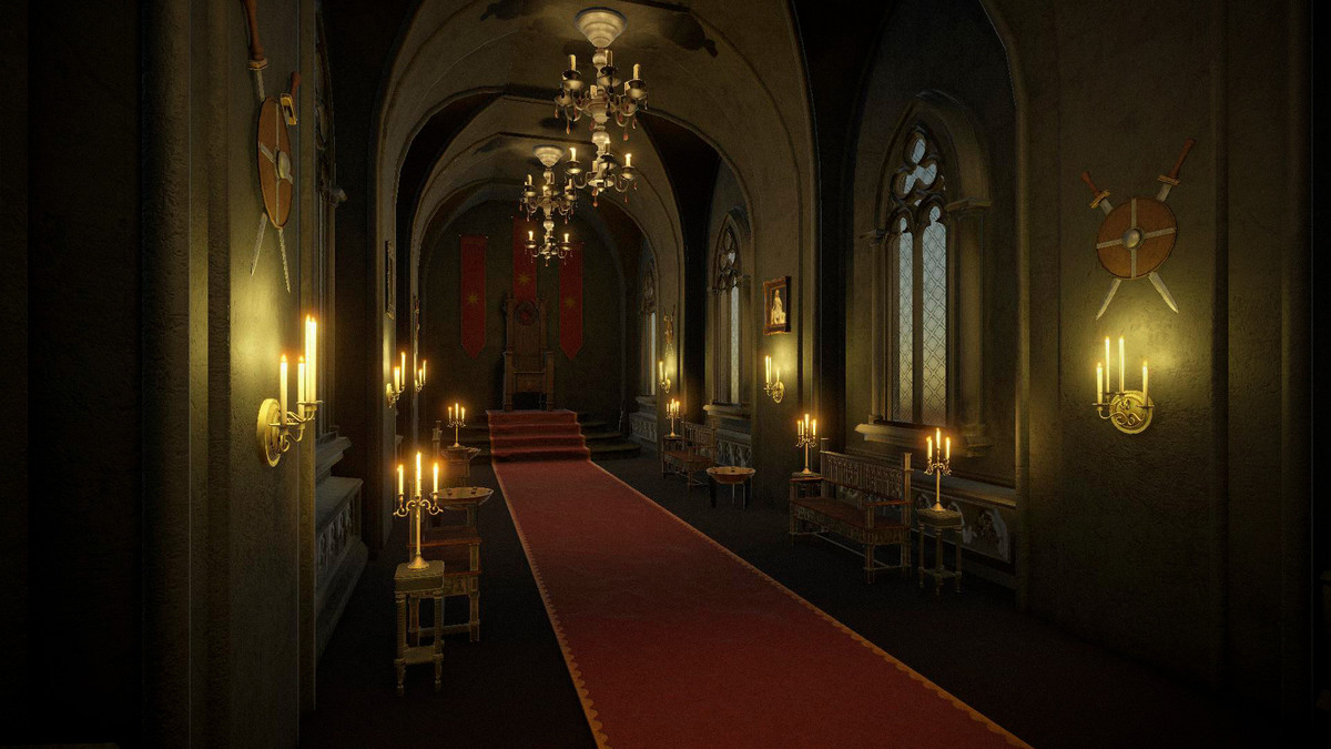 Gothic Throne Hall (MODULAR)