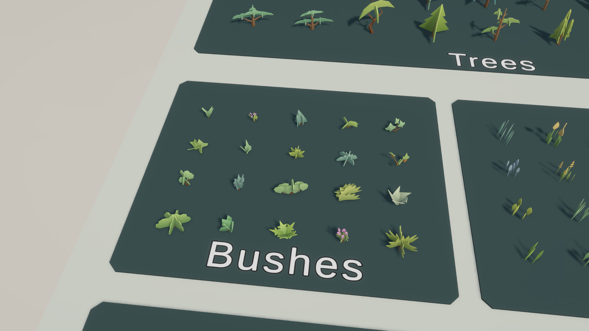 MK Low Poly - Flat Environment