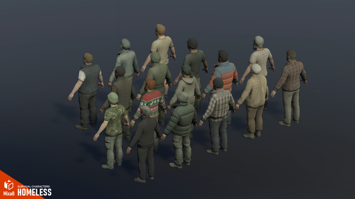 Homeless - survival characters