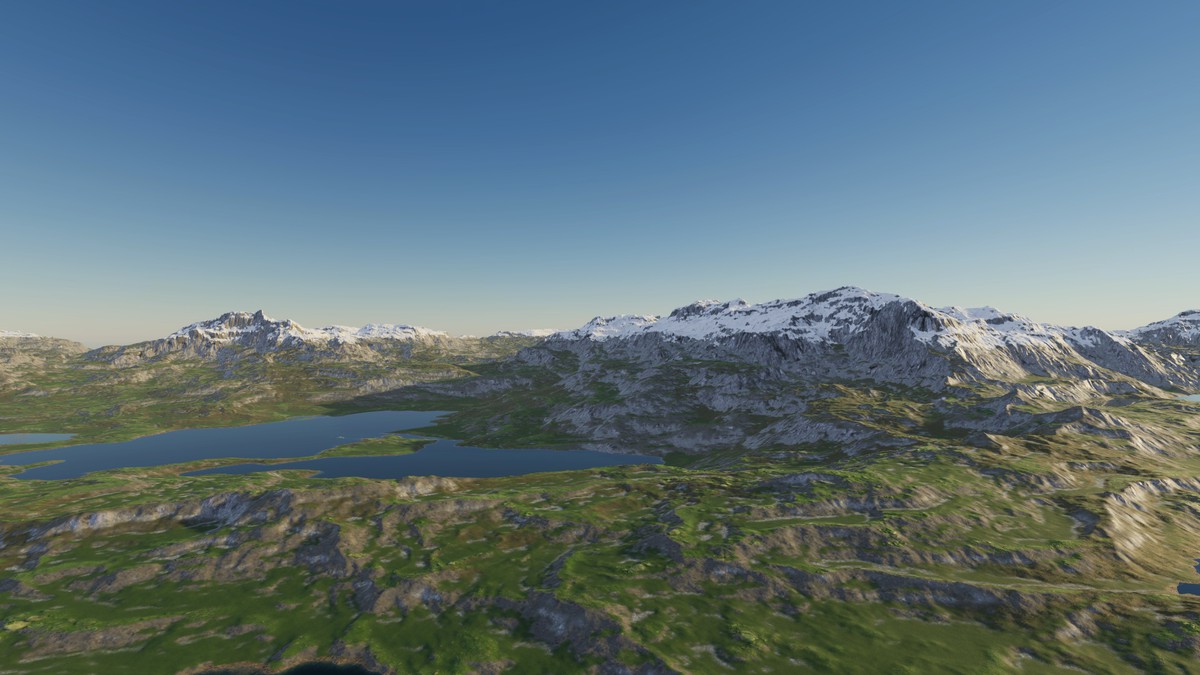 Procedural Ridged Mountains 8K - 34 Terrains